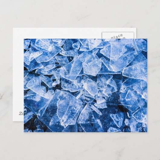 Carte Postale Glace (Devant / Derrière)