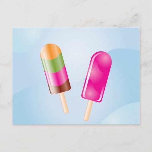 Carte Postale Glace (Devant)