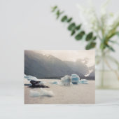 Carte Postale Glace bleue (Debout devant)