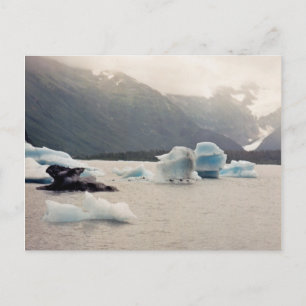 Carte Postale Glace bleue
