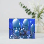 Carte Postale Glace bleue (Debout devant)