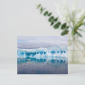 Carte Postale Glace en Antarctique (Debout devant)