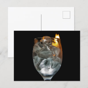 Carte Postale Glace et feu