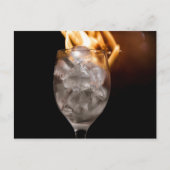 Carte Postale Glace et feu (Devant)