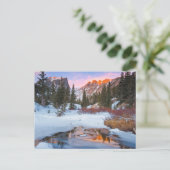 Carte Postale Glace et neige | Estes Park, Colorado (Debout devant)