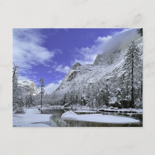 Carte Postale Glace et neige | Parc national de Yosemite (Devant)