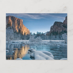 Carte Postale Glace et neige   Rime Ice dans la vallée de Yosemi