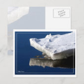 Carte Postale Glace fluviale (Devant / Derrière)
