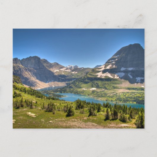 Carte Postale Glace & Neige | Parc national de Glacier, Montana (Devant)