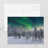 Carte Postale Glace & Neige | Paysage d'hiver, Finlande (Devant / Derrière)