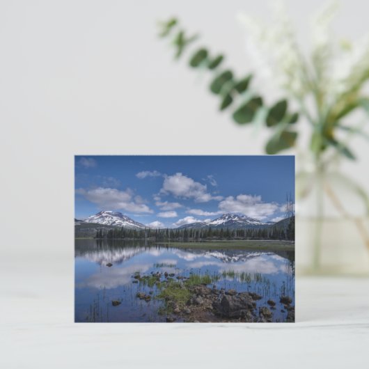 Carte Postale Glace & Neige | Sparks Lake, Oregon (Debout devant)