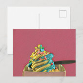 Carte Postale Glace pour les enfants (Devant / Derrière)