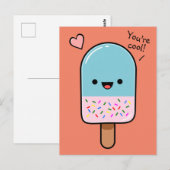 Carte Postale Glace You're Cool (Devant / Derrière)