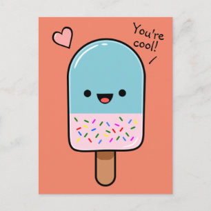 Carte Postale Glace You're Cool