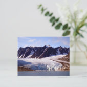 Carte Postale Glacier à Svalbard (Spitsbergen) (Debout devant)