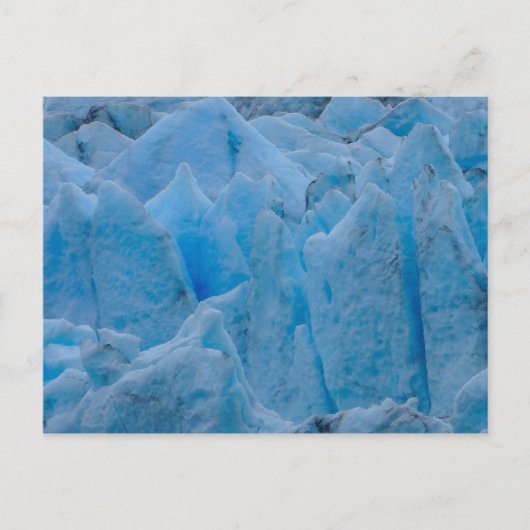 Carte Postale Glacier bleu (Devant)