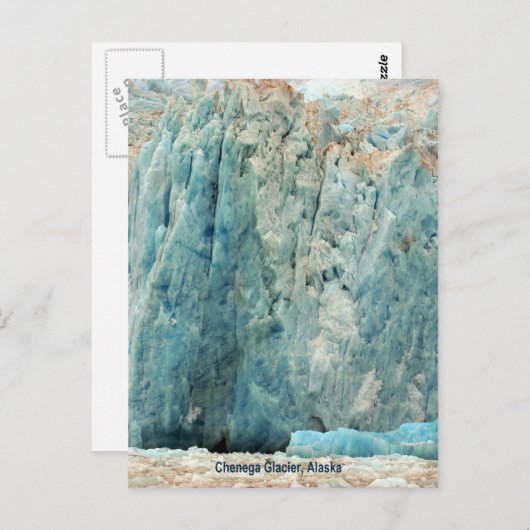 Carte Postale Glacier Chenega, Alaska (Devant / Derrière)