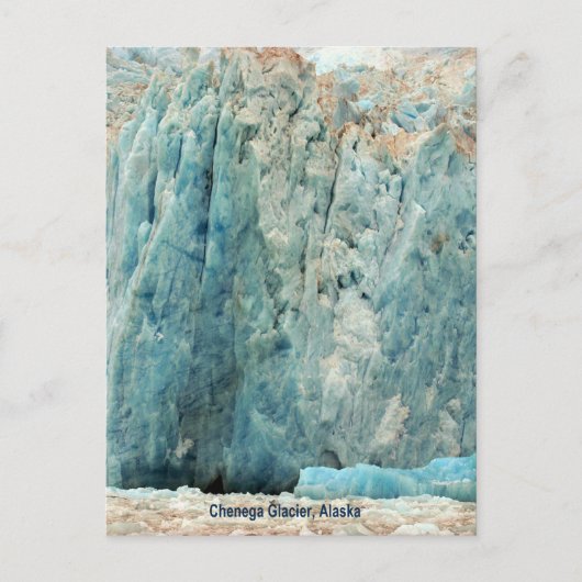 Carte Postale Glacier Chenega, Alaska (Devant)
