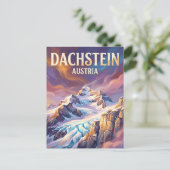Carte Postale Glacier de Dachstein Autriche (Debout devant)