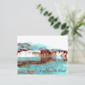 Carte Postale Glacier de la mer (Debout devant)