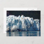 Carte Postale Glacier de l'Alaska (Devant / Derrière)
