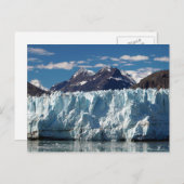 Carte Postale Glacier de l'Alaska (Devant / Derrière)