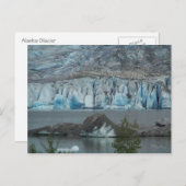 Carte Postale Glacier de l'Alaska (Devant / Derrière)
