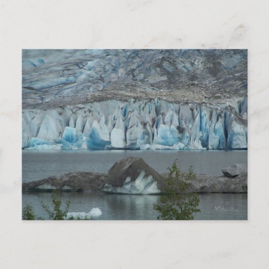 Carte Postale Glacier de l'Alaska (Devant)