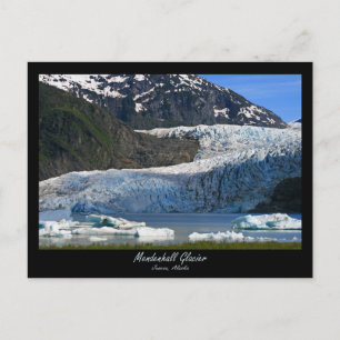 Carte Postale Glacier de Mendenhall / Juneau Alaska