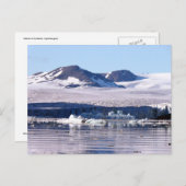 Carte Postale Glacier de Svalbard (Devant / Derrière)
