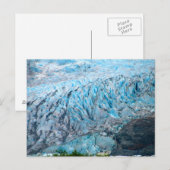 Carte Postale Glacier en Alaska (Devant / Derrière)