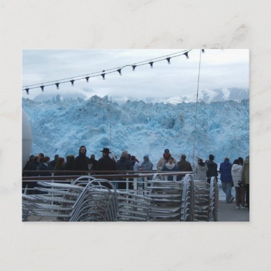 Carte Postale Glacier Hubbard de l'Alaska (Devant)