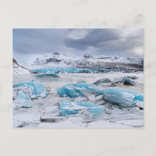 Carte Postale Glacier Ice paysage, Islande