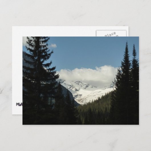 Carte Postale Glacier Jackson Vue sur le parc national Glacier (Devant / Derrière)