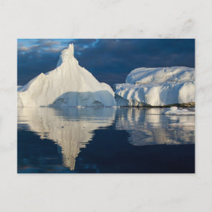 Carte Postale Glacier Jakobshavn Baie Disko Ilulissat, Groenland