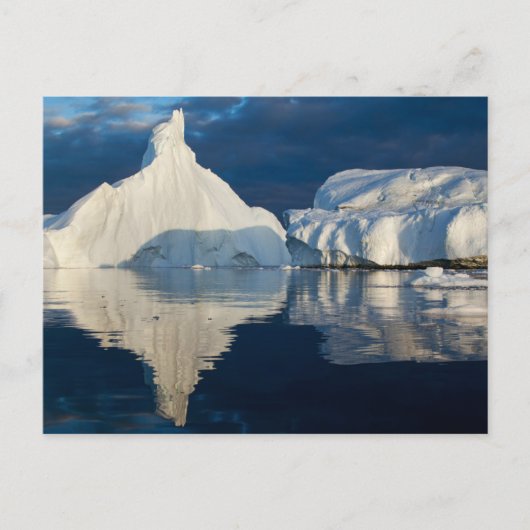 Carte Postale Glacier Jakobshavn Baie Disko Ilulissat, Groenland (Devant)