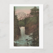 Carte Postale Glacier, MTView of Trick Falls Glacier, MT (Devant)