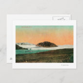 Carte Postale Glacier Muir et Icebergs en Alaska #2 (Devant / Derrière)