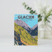 Carte Postale Glacier National Park Going to the Sun Road (Debout devant)