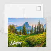 Carte Postale Glacier National Park, Montana, USA (Devant / Derrière)