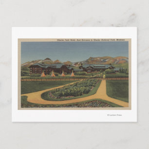 Carte Postale Glacier National Park, MT - Park Hotel East