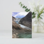 Carte Postale Glacier norvégien (Debout devant)