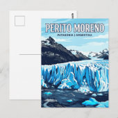 Carte Postale Glacier Perito Moreno (Devant / Derrière)