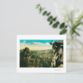 Carte Postale Glacier Point, Half Dome et Yosemite Valley (Debout devant)