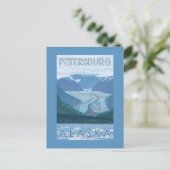Carte Postale Glacier Scene (Debout devant)