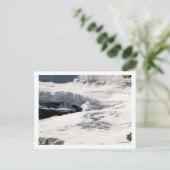 Carte postale Glacier Snow (Debout devant)
