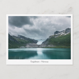 Carte Postale Glacier Svartien Norvège
