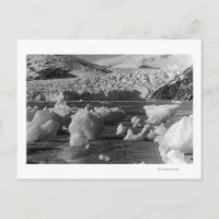 Glacier Taku près de Juneau, Alaska Photographie