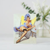 Carte Postale Glacière d'eau vers le haut (Debout devant)