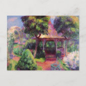Carte Postale Glackens - Jardin à Hartford, art, (Devant)